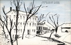 Historic Walker Taverns R.F.D. Postcard