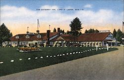 The Gateway Inn Land O'Lakes, WI Postcard Postcard Postcard