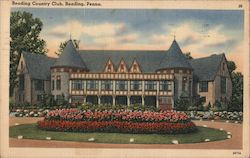 Reading Country Club Postcard