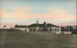 Sports House and First Tee, Mountain View House Postcard