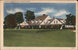 Augusta Country Club, Augusta, Maine Postcard