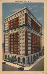 Hotel Utica New York Postcard Postcard Postcard