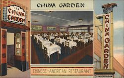 China Garden Chinese-American Restaurant New York City, NY Postcard Postcard Postcard