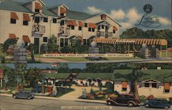 Lady Lafayette Tourist Cottages Postcard