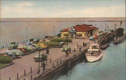 Captain Frank's Sea Food House Postcard