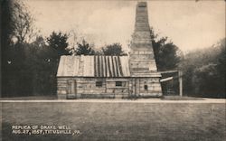 Replica of Drake Well Aug 27,1859 Postcard