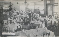 Mitchell's Restaurant Postcard