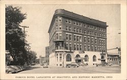 Famous Hotel Lafayette Postcard