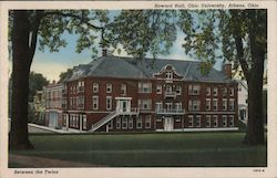 Howard Hall, Ohio University Postcard