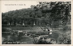 Lock and Dam No. 3 Postcard