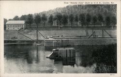 First "Needle Dam" builty in U.S.A. Postcard