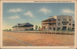 Keeneland Association Running Track Postcard