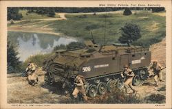 Utility Vehicle Postcard