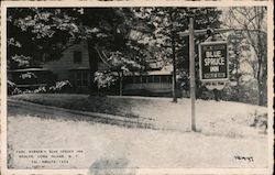Carl Werner's Blue Spruce Inn Postcard
