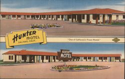 Hunter Motel, Salinas, CA Postcard