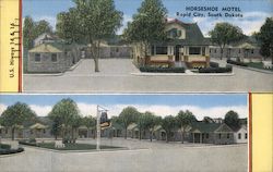 Horseshoe Motel Rapid City, SD Postcard Postcard Postcard