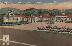 Golf Motel - Montecito Postcard