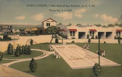 Gable Lodges Postcard