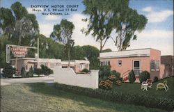 Eastview Motor Court Postcard
