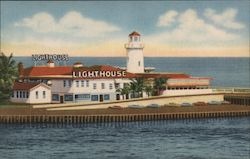 The Lighthouse "On the Ocean" Baker's Haulover Postcard