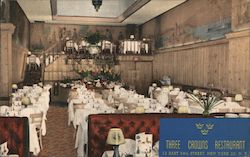 Three Crowns Restaurant Postcard