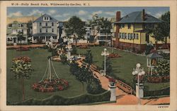 Holly Beach Park Wildwood-by-the-Sea, NJ Postcard Postcard Postcard