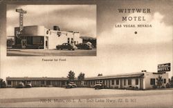 Wittwer Motel Las Vegas, NV Postcard Postcard Postcard