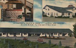 La Contenta Courts & Lodge Postcard