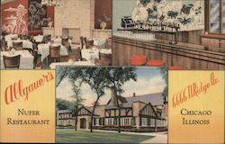 Allgauer's Nufer Restaurant Postcard