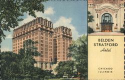 Belden Stratford Hotel Chicago, IL Postcard Postcard Postcard