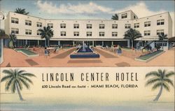 Lincoln Center Hotel Postcard