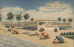 Sunny Isle Motel Postcard