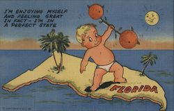I'm Enjoying Myself and Feeling Great Postcard