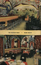 The Russian Bear Miami Beach, FL Postcard Postcard Postcard