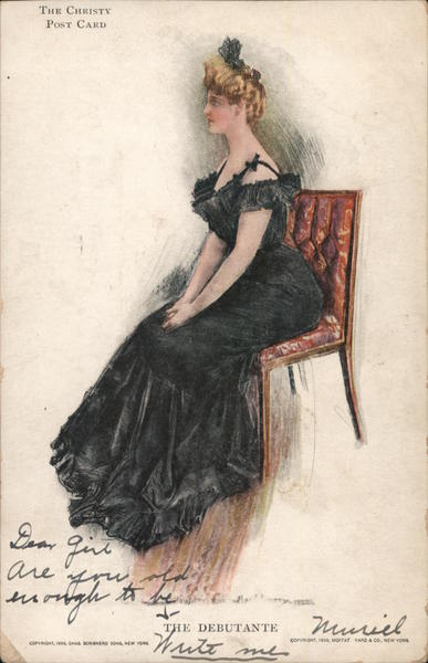 The Debutante - The Christy Post Card Women