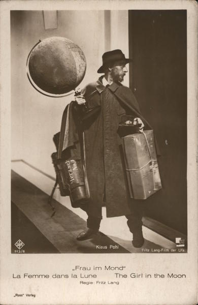 Frau Im Mond (The Girl In The Moon) Germany Actors