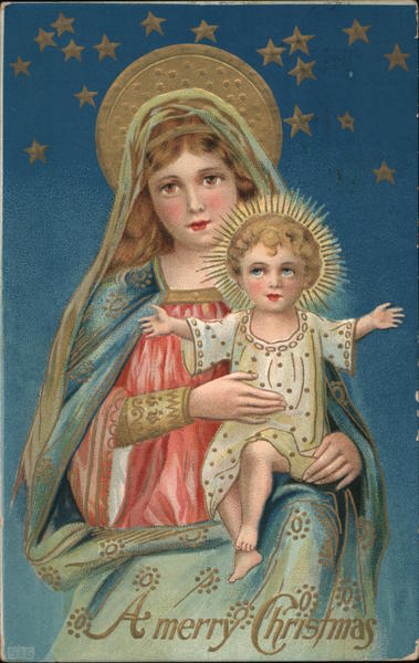 A Merry Christmas Madonna & Child