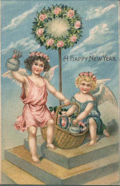 A Happy New Year Angels & Cherubs
