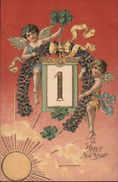 Happy New Year Angels & Cherubs
