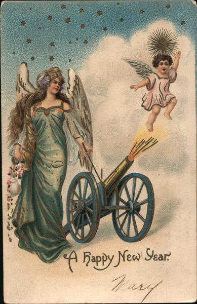 A Happy New Year Angels & Cherubs