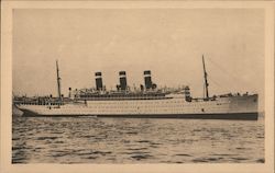 S/S Providence. Compagnie Francaise de Navigation a Vapeur. France Postcard Postcard Postcard