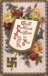 Good Fortune Prosper You in all you Do Postcard