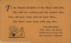 Pacific Rod and Gun Club, San Francisco. Clubhouse, Cuttings Whart, Napa River. Postcard