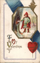 To My Valentine Postcard