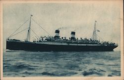 Navigazione Generale Italiana S/S Roma Postcard