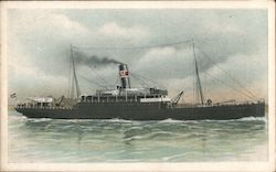 SS Batavier Postcard