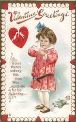 Valentine Greetings Postcard