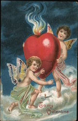 To My Valentine Postcard