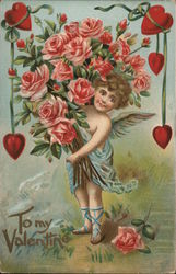 To My Valentine Postcard