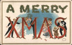 A Merry Xmas Postcard